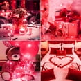 thumbnail image 3 of Cadena de luces btfarm, paquete de 30 unidades, 7 pies, 20 LED, color rojo, resistente al agua, 3 of 7
