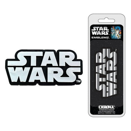 3d Chrome Car - 3D Chrome Emblem - Car Truck SUV Garage Home Office - Star Wars