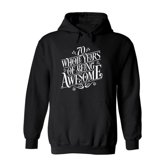 Whole Years Of Being Awesome Hoodie Women -Image by Shutterstock, Female 3X-Large