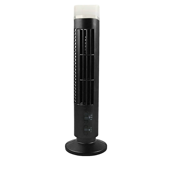 WJSXC Tower Fan A Mené le Ventilateur Sans Lame Tour Électrique Mini Conditionneur Vertical Noir