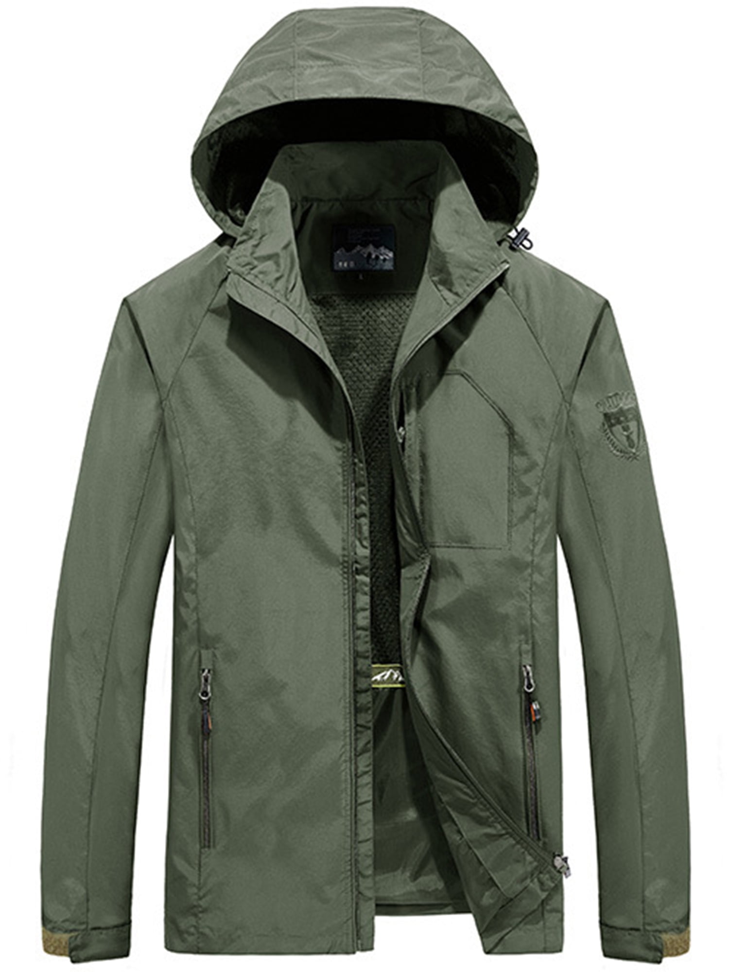Winter Men's Windproof Parka Coat Men's Windbreaker Raincoat Coat
