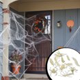 thumbnail image 3 of Vogacara 12 Uds. De insectos luminosos de terror para Halloween, arañas, ciempiés, modelos de animales, juguetes divertidos y engañosos para Juguetes novedosos y de broma, 3 of 5