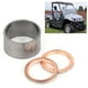 thumbnail image 4 of Arandela de sellado de junta de tubo de escape de motocicleta de cobre, compatible con Yamaha Rhino 660 YXR660F Jadeshay  A, 4 of 9