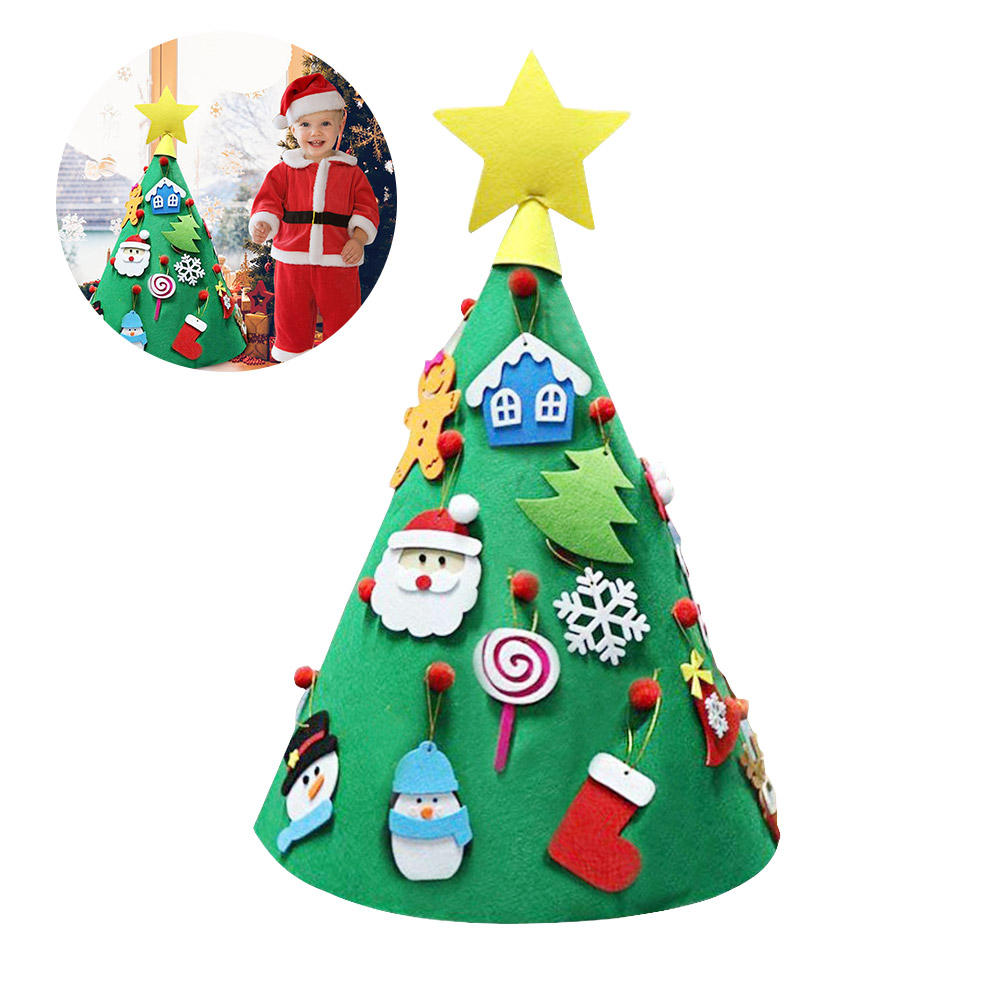 KANGYUANSHUAI Felt Christmas Hat 