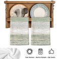 thumbnail image 5 of Sage Green Farmhouse Kitchen Towels Set of 3, Vintage Wooden Minimalist Absorbent Dish Towels for Kitchen, Microfiber Hand Towel, Quick Drying Tea Towel for Cleaning Decorative Dishcloths, 5 of 7