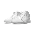 thumbnail image 2 of JORDAN PRE SCHOOL Jordan 1 MID PS "Triple White" 640734 130 from Stadium Goods, 2 of 9