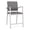 Castillo Gray, variant on Newport Reception Waiting Room 24.5" Hip Chair / Silver Steel / Light Gray