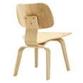 thumbnail image 5 of Modway Fathom 18.5" Modern Style Wood Dining Side Chair in Natural Finish, 5 of 9