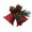Red, variant on Festive Red And Green Christmas Ornament Decoration Border Stained Glass Window Birds Ornament Car Clear for Crafting Labor Day Decorations for Home Easter Chicks Decorations for The Home Cascading