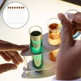 thumbnail image 4 of 8Pcs Clear Test Tube with Caps for Home Use and School Use Glass Laboratory Tubes, 4 of 9