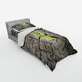 thumbnail image 3 of Ambesonne Nature Bedding Set 4 Pcs, Dried Earth Planet, Queen, Brown Green, 3 of 3