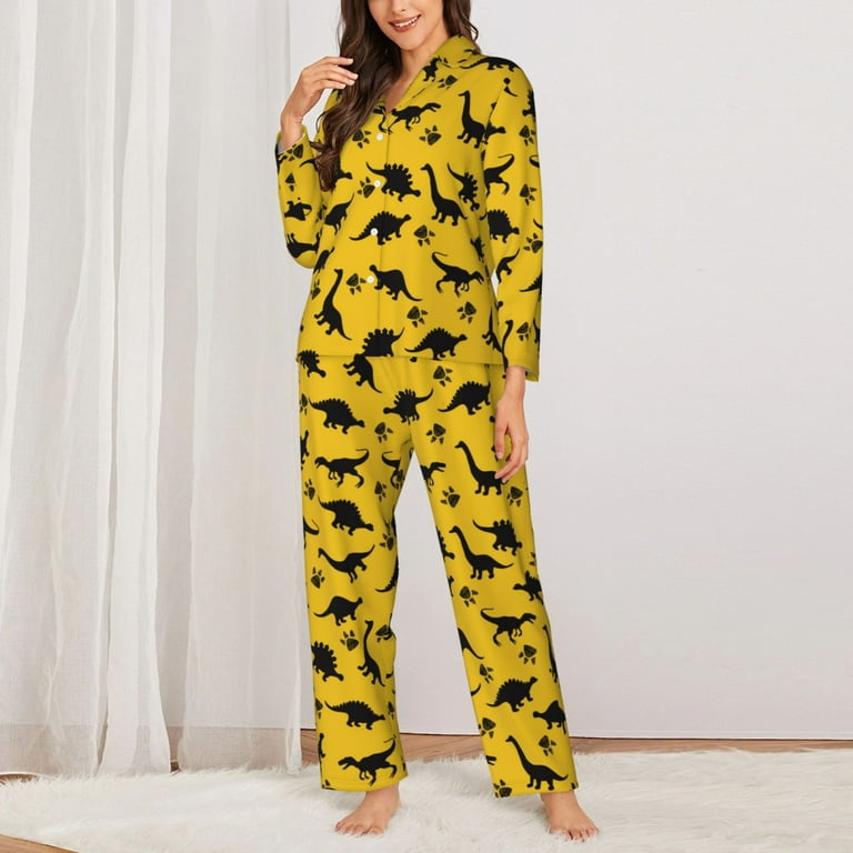 Pyjama Sets Dinosaur Ladies Pyjamas Pajamas For Women Set Dinosaur