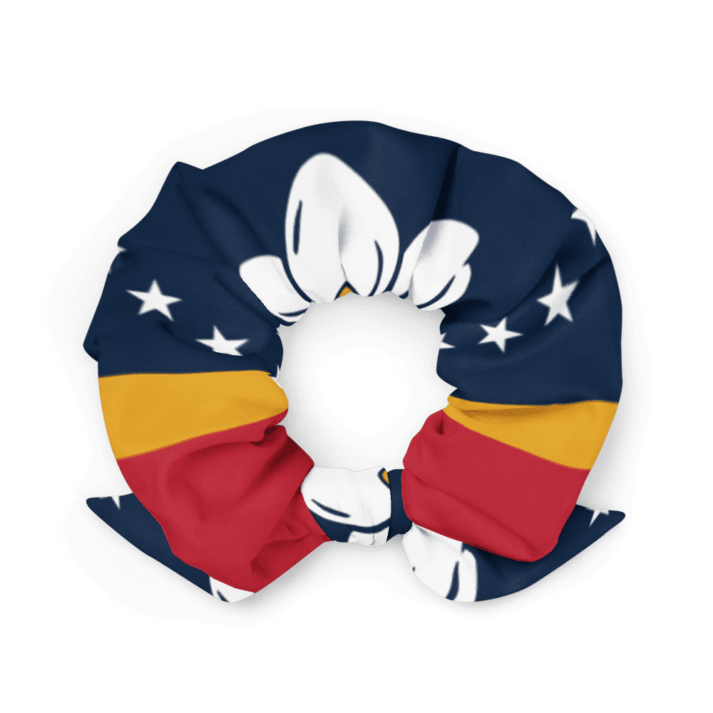 Mississippi Flag Scrunchie | Trendy, Stylish, & Perfect for Cheerleaders, Fashion, and Gifts