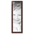 thumbnail image 2 of ArtToFrames 12" x 41" Honors Mahogany Picture Frame, 12x41 inch Brown Wood Poster Frame (WOM-5155), 2 of 7
