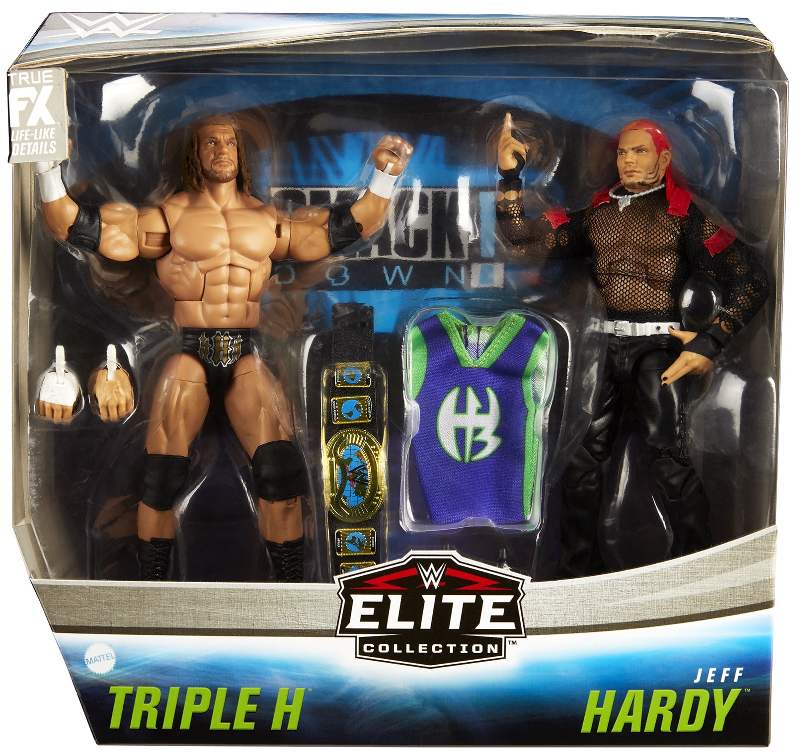 Actionfigur 15cm - Jeff Hardy Mattel WWE Basic Series #118 Wrestlingfigur