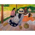 thumbnail image 3 of Paul Gauguin 14x12 Black Modern Framed Museum Art Print Titled - The Siesta (ca. 1892-94), 3 of 5