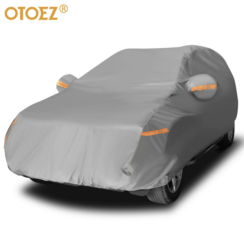 OTOEZ Heavy Duty Waterproof Full Car Cover All Weather Protection