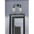 thumbnail image 3 of 208-BK-G146 Innovations Lighting Chatham - 2 Light Bath Vanity In Art Deco Style-10 Inches Tall and 16 Inches Wide-Matte Black Finish-Mercury Glass, 3 of 4