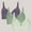 Womens Multicolor 3 Pack Everyday Bras _ U, variant on Women's Plus Size Bras 3 Pack Lightly Padded Wireless Comfort Bras Full Coverage Lace Trim Bras Multicolor 44