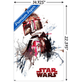 thumbnail image 3 of Star Wars: Original Trilogy - Boba Fett Watercolor Wall Poster, 14.725" x 22.375", 3 of 3
