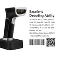 thumbnail image 4 of yeacher YHD-6800DB Scanner de Code Sans Fil avec Bluetooth, 2.4G, USB, 30W CMOS Global, Base Rechargeable, Vibration, et Affichage de la Batterie, 4 of 7