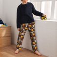 thumbnail image 5 of Susaid Skulls Print Soft Teen Sleep Pants, Long Pajama Bottoms with Two Pockets and Elastic Waist, Designed for Ages 5-16-Small, 5 of 6