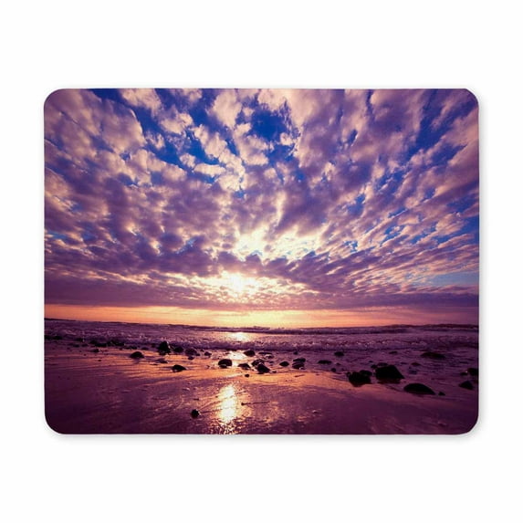 Mouse Pad - Beach Non-Slip Rubber Gaming Pad - Decorative Mouse Mat for Office Home Gaming,Pretty Cute Mouse Pad for Office Gaming Laptop Women Kids