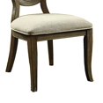 thumbnail image 4 of Benzara BM131975 Siobhan Transitional Side Chair, Cream - Set of 2, 4 of 4