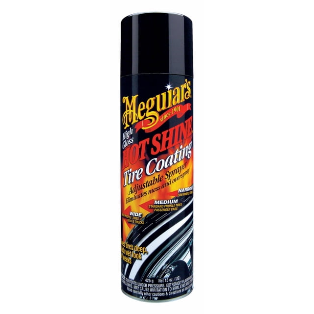 Abrillantador de Llantas Spray 425g MEGUIARS Hot Shine