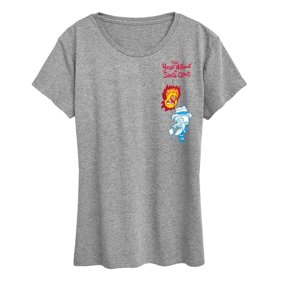The Year Without a Santa Claus - Heat Miser Cold Miser Women's Short Sleeve Graphic T-Shirt