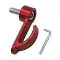 thumbnail image 2 of Lefu Universel CNC Aluminium Moto Simple Trou Crochet Sac Porte-Hameçon, 2 of 9