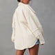 thumbnail image 4 of Abrigo de mezclilla con bolsillos Chaqueta de mezclilla Abrigo Moda Color sólido Abrigo casual diario, 4 of 6