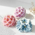 thumbnail image 3 of Gardenia Flower Silicone Mold 3D Cute Flower Resin Candle Molds for Candle Making Silicone Fondant Chocolate Cake Decorating Mold Candle Soap Wax Resin Concrete Clay Casting Craft Mould, 3 of 7