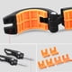 thumbnail image 5 of Clip de soporte de luz de bicicleta 2pcs-naranja Adepaton LKX-1142-1, 5 of 9