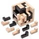 thumbnail image 1 of Rompecabezas 3D Cubo de madera Rompecabezas de cerebro adulto para niños Resuelve el rompecabezas, juguete de entretenimiento y herramientas educativas Zhivalor BST3016082-1, 1 of 5