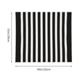 thumbnail image 3 of Tapestry Wall Hanging Black And White Stripes Wall Poster Tapestries For Bedroom Living Room Office Wall Decor 60x51in, 3 of 6