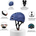 thumbnail image 2 of Adjustable Kids Skateboard Helmet with Breathable Design for Ages 5-14 Multi-Sport Use, 2 of 6