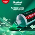 thumbnail image 5 of Colgate Max Fresh Clean Mint Toothpaste, 3 Pack, 6.3 Oz, 5 of 14