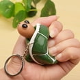 thumbnail image 3 of 1pc Cute Turtle Fidget Toy Keychain Animal Decompression Silicone Doll Key Chain Ring Bag Backpack Charm Friends Pressure Relief Gift, 3 of 5