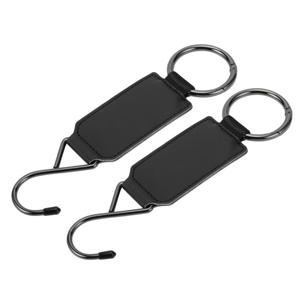 Ganchos de reposacabezas de asiento de automóvil universales Unique Bargains 2 Pcs para la mayoría de los automóviles, SUV, camiones