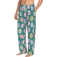 thumbnail image 6 of Logiee Colorful Easter eggs Print Pajama Pants for Men,Men’s Pajama Bottoms,Mens PJ Pants with Pockets & Button Fly-3X-Large, 6 of 6