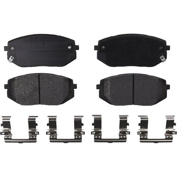 Front Brake Pad Set - Compatible with 2022 - 2023 Hyundai Tucson