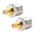 thumbnail image 3 of RF Coaxial Adapter Connector, High Temperature Resistance Stable Reliable UHF Connector  for Office for Home, 3 of 8