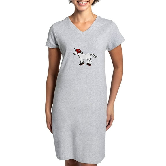 CafePress - Roller Derby Unicorn - Women's Nightshirt