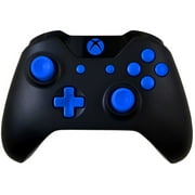 Angle View: Blue Out Xbox One Modded Controller for ALL Games, Including Call of Duty Infinite Warfare, by Midnight Modz