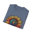 thumbnail image 4 of Leo Sunflower Birth Flower T-Shirt - Zodiac Floral Tee in 5 Colors, 4 of 8