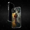 thumbnail image 6 of DistinctInk Hybrid (Acrylic / TPU) Clear Slim Fit Case for Apple iPhone 15 (6.1" Screen) - "Biblical Reflection: 1 Corinthians 1:27 - The Triumph of God's Wisdom", 6 of 8