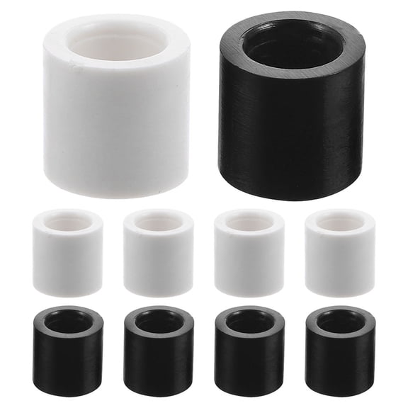 Snooker Cue Tip Cover for Pool Cues End Protectors Durable Plastic 10pcs 13mm