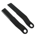 thumbnail image 2 of Blades AR400 Steel Lawn Mower Blades Replacement for King Skidsteer Bush Hog Cutter, Replacement Rotary Cutter Blades(2 Blade Set), 2 of 5