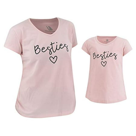 

Unique Baby Girls Besties Mommy and Me Matching Mothers Day Shirts (2t)